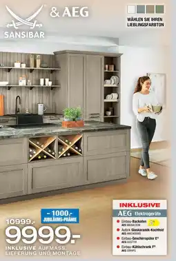 Ostermann Aeg, sansibar küche Angebot