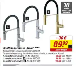 toom Baumarkt Spültischarmatur nalu Angebot