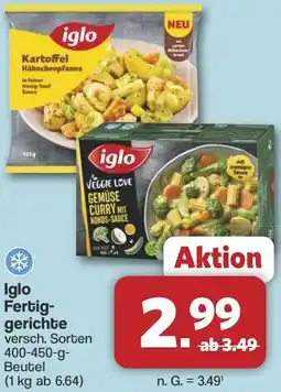 Famila Nord West Iglo Fertiggerichte Angebot