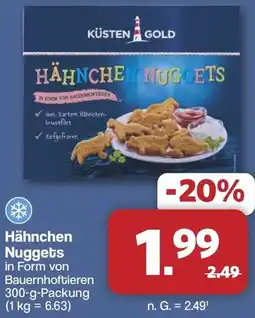 Famila Nord West KÜSTEN GOLD Hähnchen Nuggets Angebot