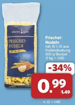 Famila Nord West KÜSTEN GOLD Frischei Nudeln Angebot