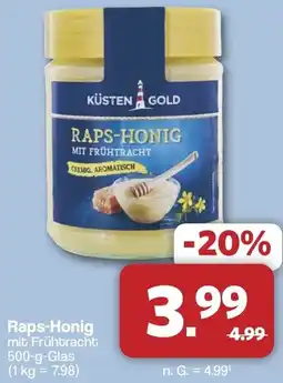Famila Nord West KÜSTEN GOLD Raps-Honig Angebot