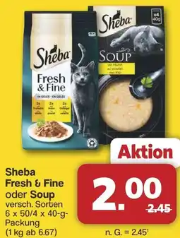 Famila Nord West Sheba Fresh & Fine oder Soup Angebot