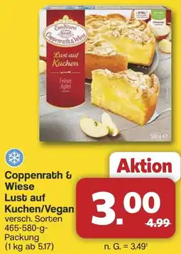 Famila Nord West Coppenrath & Wiese Lust auf Kuchen/Vegan Angebot