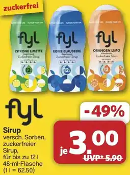 Famila Nord West fyl Sirup Angebot