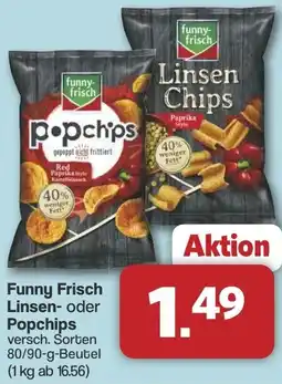 Famila Nord West Funny Frisch Linsen- oder Popchips Angebot