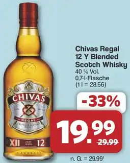 Famila Nord West Chivas Regal 12 Y Blended Scotch Whisky Angebot