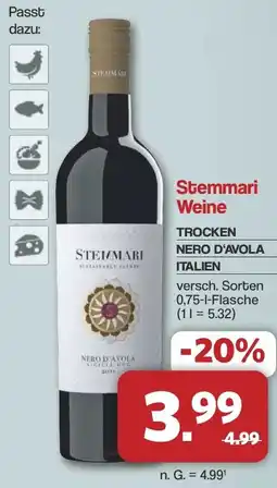 Famila Nord West Stemmari Weine Angebot