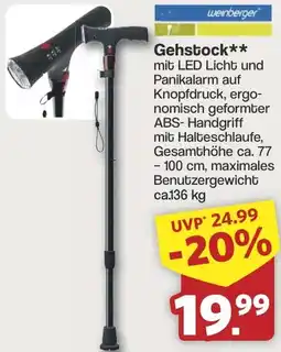 Famila Nord West Weinberger Gehstock Angebot