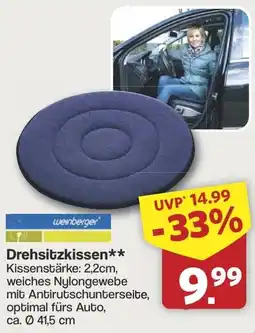 Famila Nord West Weinberger Drehsitzkissen Angebot