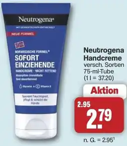 Famila Nord West Neutrogena Handcreme Angebot
