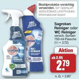 Famila Nord West Sagrotan Reiniger oder WC Reiniger Angebot