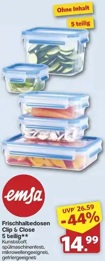 Famila Nord West emsa Frischhaltedosen Clip & Close 5 teilig Angebot