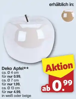 Famila Nord West Deko Apfel Angebot