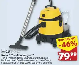 Famila Nord West Clatronic Nass & Trockensauger Angebot