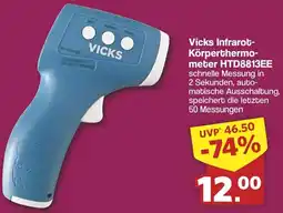 Famila Nord West Vicks Infrarot Körperthermometer HTD8813EE Angebot