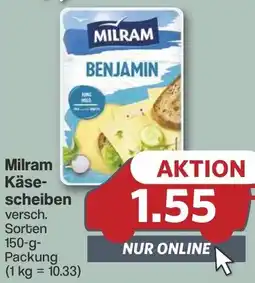 Famila Nord West Milram Käsescheiben Angebot