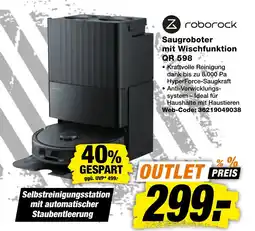 expert Techno Land roborock Saugroboter mit Wischfunktion QR 598 Angebot