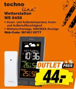 expert Techno Land techno Line Wetterstation WS 6458 Angebot