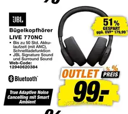 expert Techno Land JBL Bügelkopfhörer LIVE 770NC Angebot