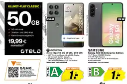 expert Techno Land SAMSUNG Galaxy A56 5G Enterprise Edition + ALLNET-FLAT CLASSIC 50GB Angebot