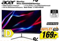 expert Techno Land acer Monitor Nitro ED320QW0bmiipx Angebot
