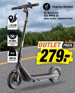 expert Techno Land Segway-Ninebot E-Scooter E2 PRO D Angebot