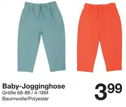 Zeeman Baby-Jogginghose Angebot