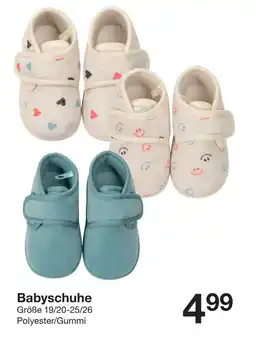 Zeeman Babyschuhe Angebot