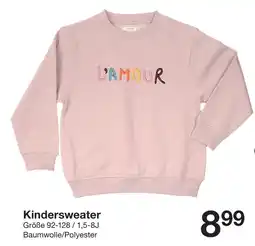 Zeeman Kindersweater Angebot
