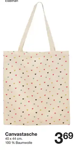 Zeeman Canvastasche Angebot