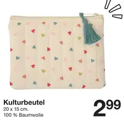 Zeeman Kulturbeutel Angebot