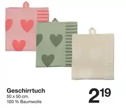 Zeeman Geschirrtuch Angebot