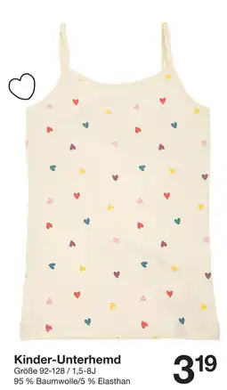 Zeeman Kinder-Unterhemd Angebot