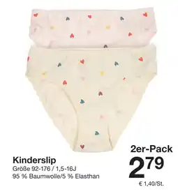 Zeeman Kinderslip 2er-Pack Angebot