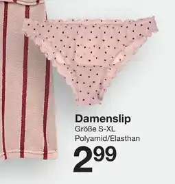 Zeeman Damenslip Angebot