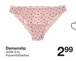 Zeeman Damenslip Angebot