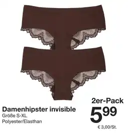 Zeeman Damenhipster invisible 2er-Pack Angebot