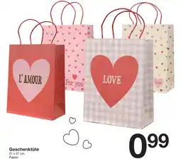 Zeeman Geschenktüte Angebot