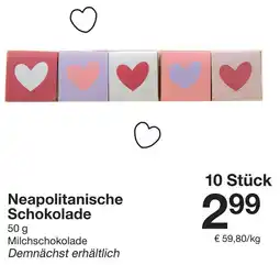 Zeeman Neapolitanische Schokolade Angebot