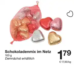 Zeeman Schokoladenmix im Netz Angebot