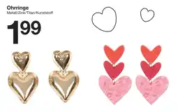 Zeeman Ohrringe Angebot