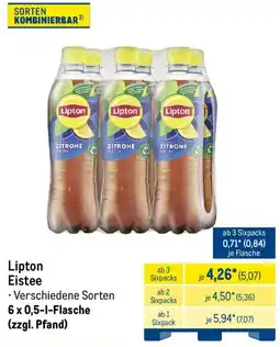 METRO Lipton Eistee Angebot