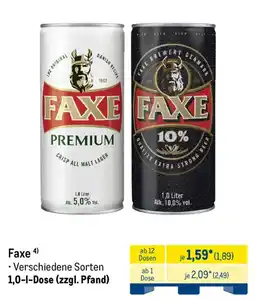 METRO Faxe Angebot