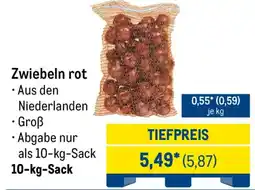 METRO Zwiebeln rot Angebot