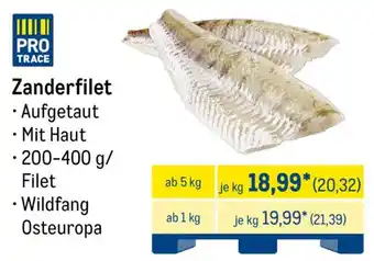 METRO Zanderfilet Angebot