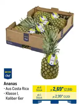 METRO METRO Chef Ananas Angebot