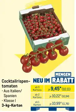 METRO Cocktailrispentomaten Angebot