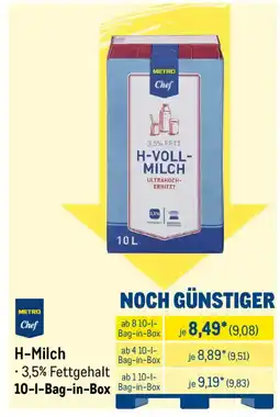 METRO METRO Chef H-Milch Angebot
