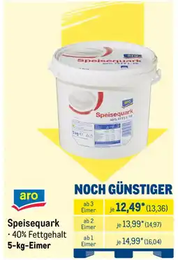 METRO aro Speisequark Angebot